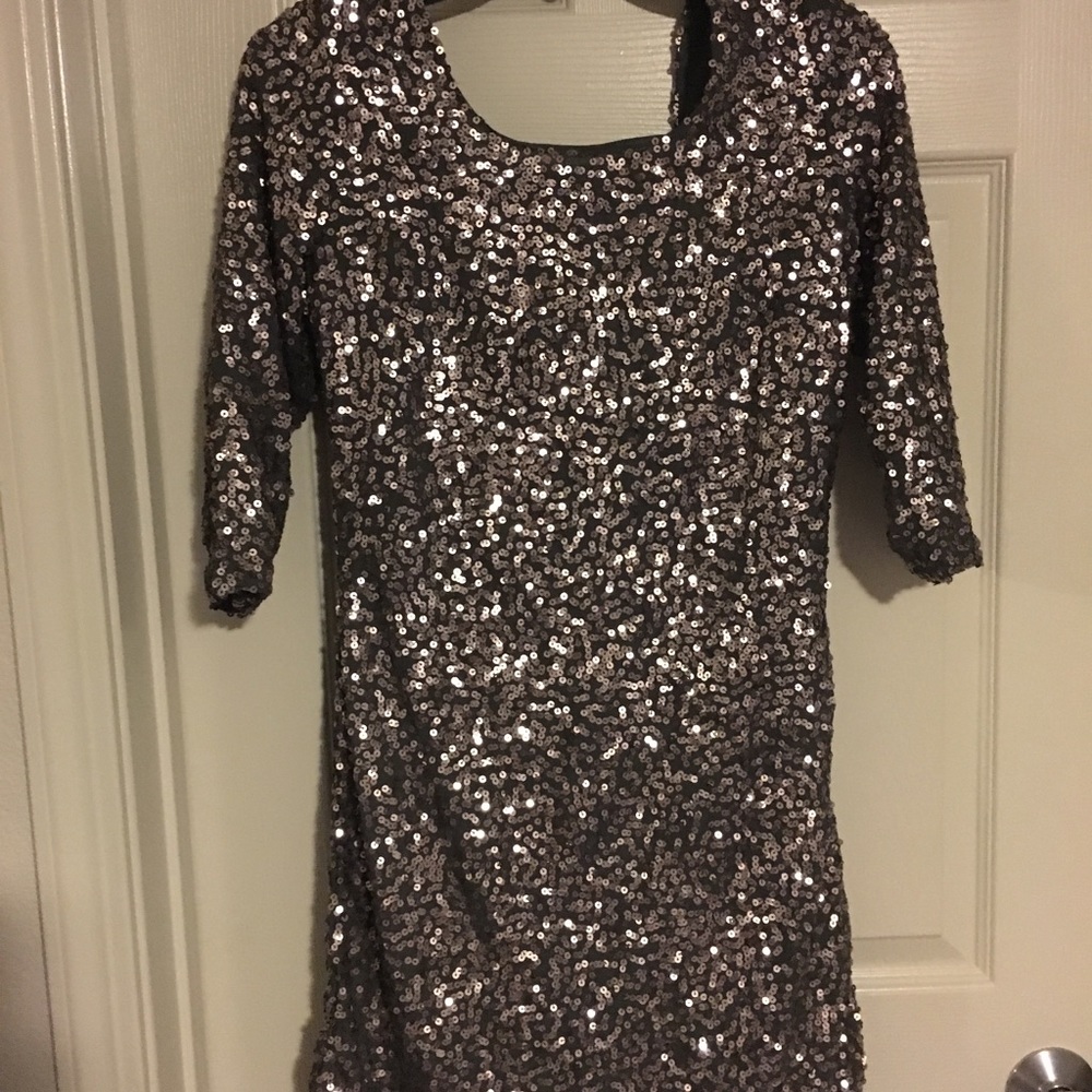 LC silver cocktail dress - Picture 2 of 5